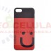 CAPA SILICONE IPHONE 5 5S SORRISO